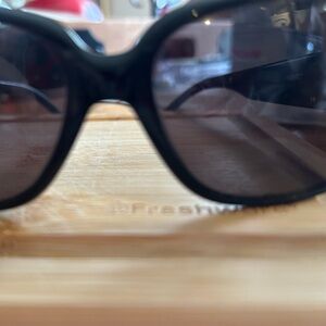 Brighton Black Women's Sunglasses with Gradient Smoke Lenses